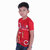 Kid Kupboard Cotton Boys T-Shirt, Red, Half-Sleeves, 6-7 Years KIDS6309