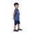 Kid Kupboard Cotton Boys T-Shirt, Blue, Half-Sleeves, 6-7 Years KIDS6310