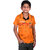 Kid Kupboard Cotton Boys T-Shirt, Orange, Half-Sleeves, 7-8 Years KIDS6311