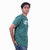 Kid Kupboard Cotton Boys T-Shirt, Green, Half-Sleeves, 16-17 Years KIDS6312