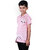 Kid Kupboard Cotton Boys T-Shirt, Pink, Half-Sleeves, 6-7 Years KIDS6313