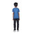 Kid Kupboard Cotton Boys T-Shirt, Blue, Half-Sleeves, 7-8 Years KIDS6314