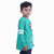 Kid Kupboard Cotton Baby Boys T-Shirt, Green, Full-Sleeves, 3-4 Years KIDS6316