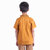 Kid Kupboard Cotton Boys T-Shirt, Yellow, Half-Sleeves, 7-8 Years KIDS6320