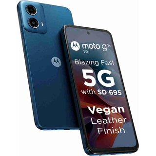 Motorola G34 5G (Ocean Green, 8GB RAM, 128GB Storage)