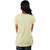 Kid Kupboard Cotton Girls T-Shirt, Yellow, Half-Sleeves, 8-9 Years KIDS6329