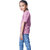 Kid Kupboard Cotton Girls T-Shirt, Purple, Half-Sleeves, 7-8 Years KIDS6336