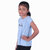 Kid Kupboard Cotton Girls T-Shirt, Light Blue, Half-Sleeves, 6-7 Years KIDS6339