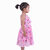Kid Kupboard Cotton Baby Girls A-Line Frock, Pink, 4-5 Years KIDS6346