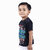 Kid Kupboard Cotton Baby Boys T-Shirt, Black, Half-Sleeves, 4-5 Years KIDS6348