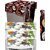 REVEXO Polyester Floral Pattern Fridge Covers