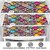 Revexo Polyester Floral Pattern Fridge Covers