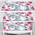 REVEXO Polyester Floral Pattern Fridge Covers
