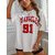 REVEXO Typography Cotton Blend Multicolor,White Color T-Shirt For Women