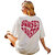 REVEXO Solid Cotton Blend White Color T-Shirt For Women