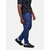 Mens Navy Solid Stylish Cargo Pants