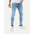 Mens Skinny Fit Light Blue Denim Pants