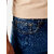 Mens Slim Fit Dark Blue Denim Pants