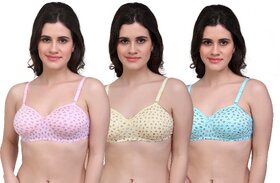 Lambency Multicolor Front Closure Bra