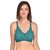 Lambency Green Front Closure Bra