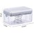 Soap Cleaning Storage Foaming Box Soap Box with Bubbler Transparent Soap Tray Soap Saver Box Case for Bathroom (Multi color)