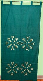 Applique Work Curtain