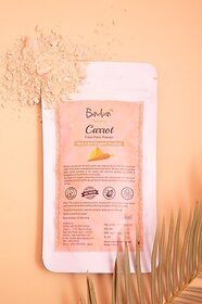 Bindian 100% Pure & Natural Carrot Powder For Face & Skin (50 Grams) (50 G)