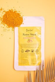 Bindian Natural Kasturi Manjal/Wild Turmeric Powder For Glowing Skin 50 Gram (50 G)