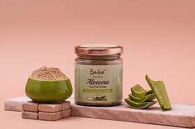 Bindian Organic Aloe Vera Powder For Face, Skin & Hair | No Chemicals, No Preservatives| (100 G)