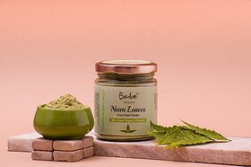Bindian 100% Natural Neem Powder For Face Pack And Hair | Anti-Pimple And Anti-Bacterial (100 G)