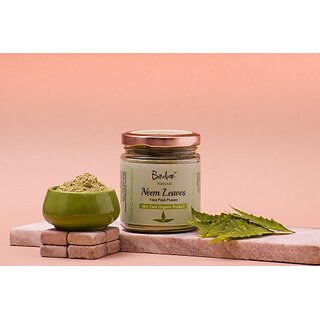 Bindian 100% Natural Neem Powder For Face Pack And Hair | Anti-Pimple And Anti-Bacterial (100 G)