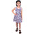Kid Kupboard Cotton Girls A-Line Frock, Multicolor, 6-7 Years KIDS6350