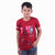Kid Kupboard Cotton Boys T-Shirt, Red, Half-Sleeves, 7-8 Years KIDS6374