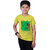 Kid Kupboard Cotton Boys T-Shirt, Yellow, Half-Sleeves, 6-7 Years KIDS6375