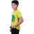 Kid Kupboard Cotton Boys T-Shirt, Yellow, Half-Sleeves, 6-7 Years KIDS6375