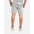 Men Solid White Casual Cotton Shorts