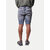 Men Faded blue Distressed Denim Shorts