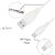 (Pack of 4) DIGIMATE DGMGO5-010 Micro USB Cable With 5 AMP Output For Charging & Data Transfer (White, TPE, 1 Meter)
