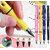 Inkless Pencil Reusable Everlasting Pencil Eraser Colorful Forever Metal Writing Pens Graphite Nib Triangle Golf 2 Pcs