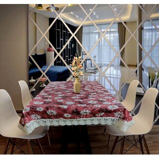 Revexo Polyester Multicolor Table Cover_177new