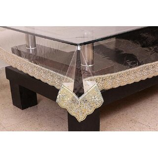 Revexo Pvc Golden Table Cover_147new