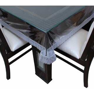Revexo Pvc Silver Table Cover_165new