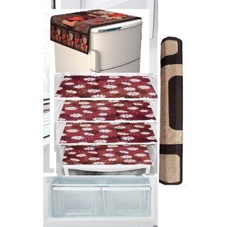 Revexo Printed Multicolor Polyester Appliance Covers