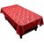 Revexo Cotton Red Table Cover_125new