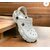 Antiq World Mens Comfortable White Clogs Sandal