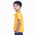 Kid Kupboard Cotton Baby Boys T-Shirt, Yellow, Half-Sleeves, 4-5 Years KIDS6404