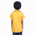Kid Kupboard Cotton Baby Boys T-Shirt, Yellow, Half-Sleeves, 4-5 Years KIDS6404