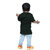 Kid Kupboard Cotton Baby Boys T-Shirt, Black, Half-Sleeves, 2-3 Years KIDS6405