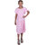 Kid Kupboard Cotton Girls A-Line Dress, Pink, 10-11 Years KIDS6412