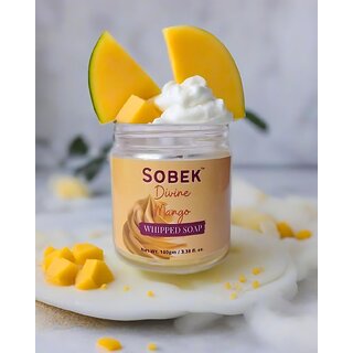 Sobek Naturals Divine mango whipped cream soap 100 g